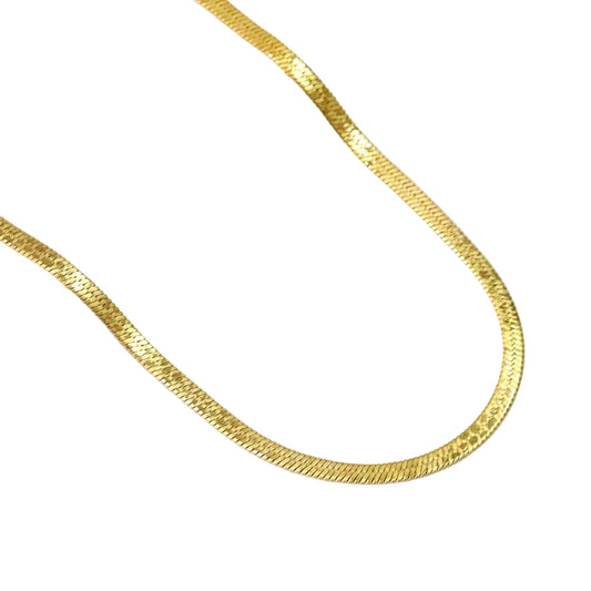 SINGLE LAYER SNAKE NECKLACE