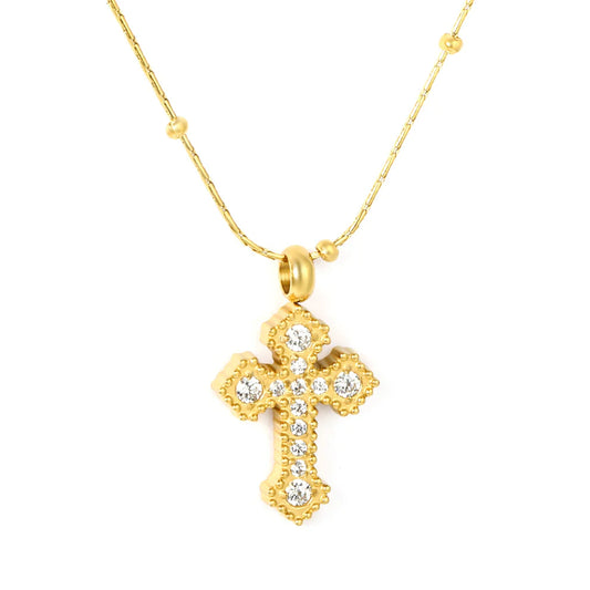 DIAMOND ZICRON CROSS