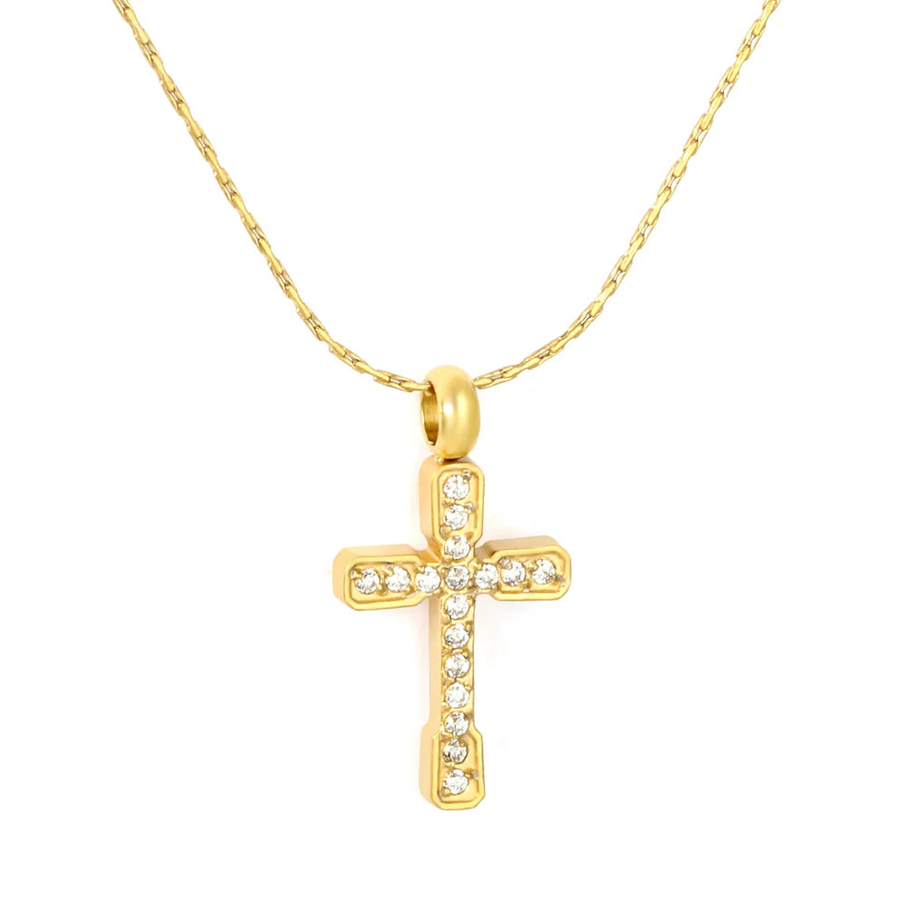 DAINTY ZICRON CROSS