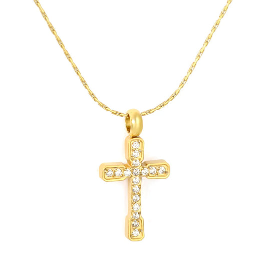 DAINTY ZICRON CROSS